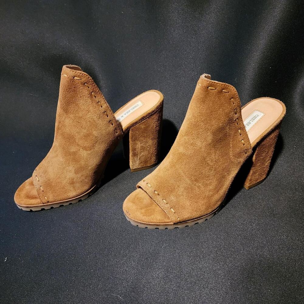 Chelsea violet brown suede